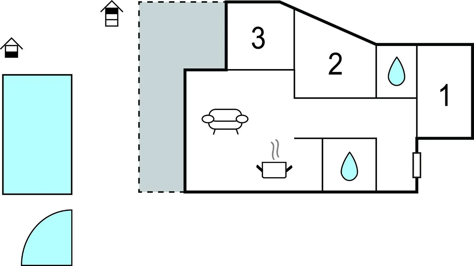 Lovely Apartment In Dramalj With Wi-Fi 0*,  Croatia